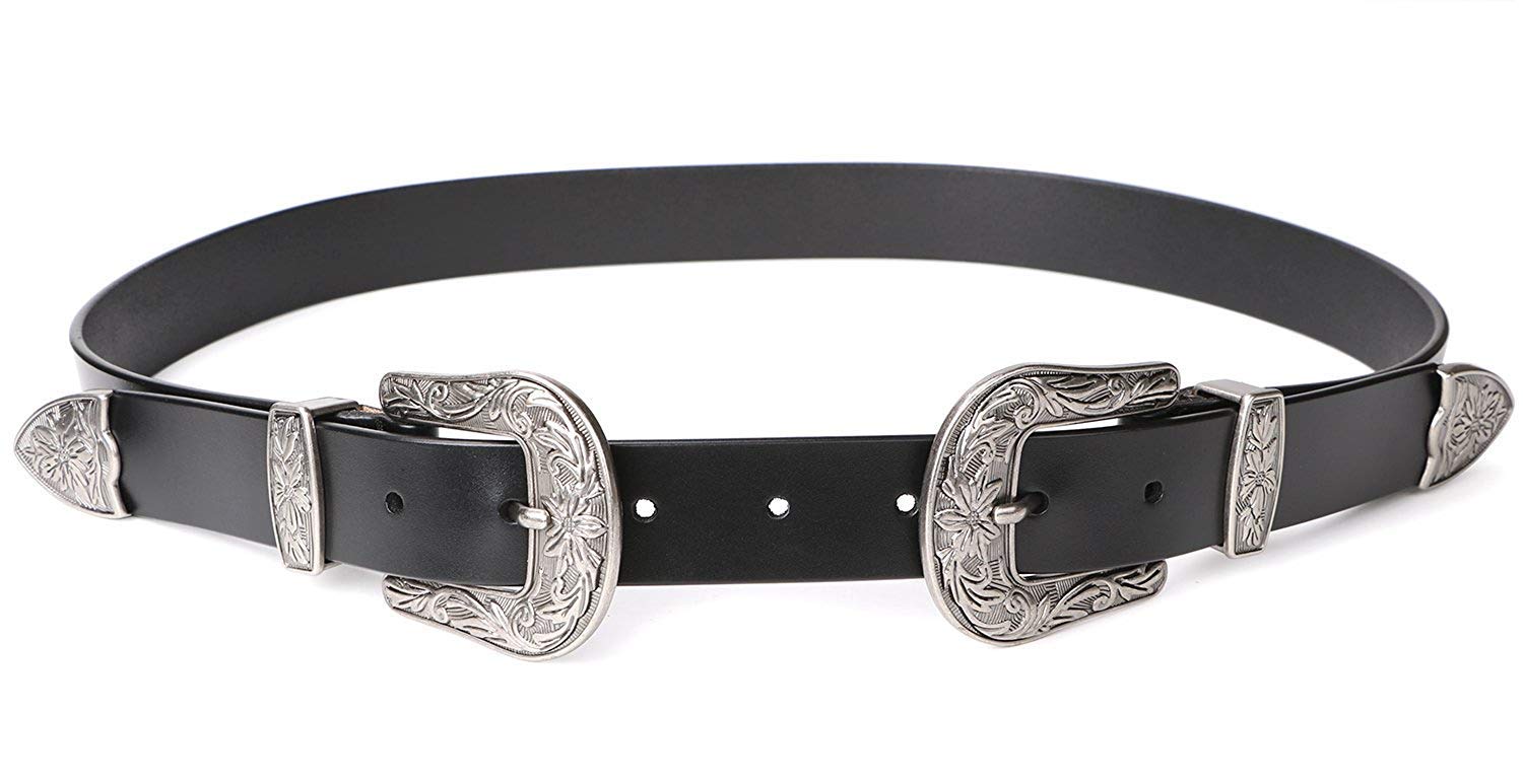 Jasgood Women's Leather Waist Belt