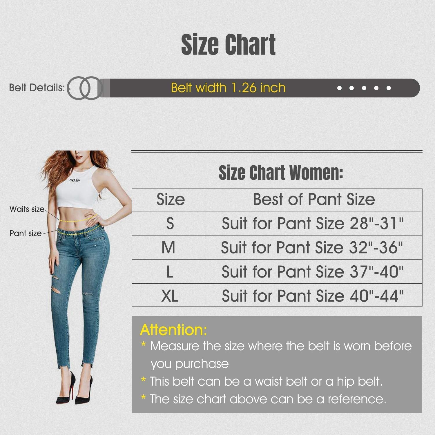 Women Leather Belt, Reversible Belt, Leather Waist Belt for Jeans Dress with Gold Double O Ring Rotate Buckle - JASGOOD OFFICIAL