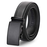 JASGOOD Men's Sliding Dress Belt Fashion Brown Leather Belt For Jean Rathet Leather Belts for Men - JASGOOD OFFICIAL