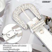 Western Cowgirl Rhinestone Belt for Jeans  Fashion Rhinestone Belt for Women Men  Ladies Bling Rhinestone Belt for Dress