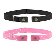 No Buckle Stretch Belt for Child Boys and Girls Buckle Free Kids Belt Up to 24 Inches