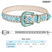 Western Cowgirl Rhinestone Belt for Jeans  Fashion Rhinestone Belt for Women Men  Ladies Bling Rhinestone Belt for Dress