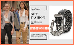 Western Cowgirl Rhinestone Belt for Jeans  Fashion Rhinestone Belt for Women Men  Ladies Bling Rhinestone Belt for Dress