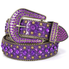 Western Cowgirl Rhinestone Belt for Jeans  Fashion Rhinestone Belt for Women Men  Ladies Bling Rhinestone Belt for Dress