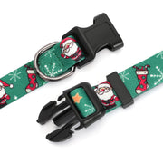 WHIPPY Girl Floral Collar for Small Medium Large Dog Adjustable Lightweight Nylon Flower Print Dog Collar with Quick Release Buckle Personalized Soft Comfortable Puppy Collar