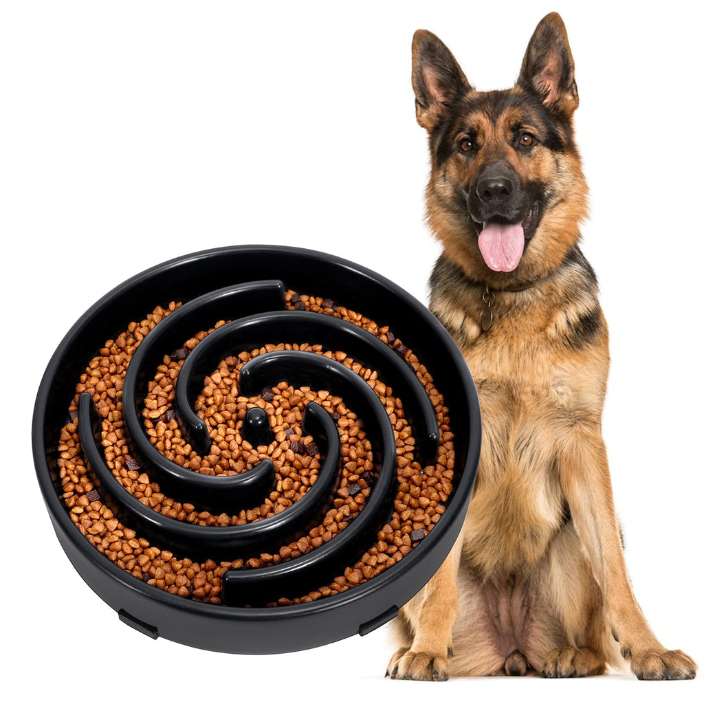 JASGOOD Slow Feeder Dogs Bowl for Large Dogs,Anti-Gulping Pet Slower Food Feeding Bowls Stop Bloat,Preventing Choking Healthy Design Dogs Bowl - JASGOOD OFFICIAL