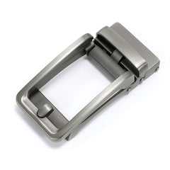 JASGOOD 40mm Automatic Ratchet Buckle, Replacement Click Buckle for 1 3/8 Slide Belt Strap