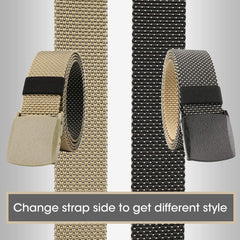 Nylon Belt Outdoor Belt Reversible Belt Tactical Duty Belt with YKK Plastic Buckle Up to 48"  by JASGOOD 