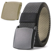 Nylon Belt Outdoor Belt Reversible Belt Tactical Duty Belt with YKK Plastic Buckle Up to 48"  by JASGOOD 
