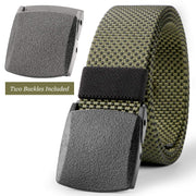 Nylon Belt Outdoor Belt Reversible Belt Tactical Duty Belt with YKK Plastic Buckle Up to 48"  by JASGOOD 