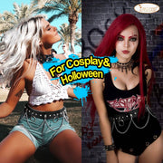 Halloween Punk Black Waist Chain Belt Women Leather Rave Body Goth Accessories Jewelry for Girls by JASGOOD