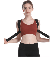 Posture Corrector for Women and Men with Underarm Pads - Adjustable Effective Comfortable Back Support Brace - Ideal for Clavicle Support and Upper Back Shoulder Neck Pain Relief 
