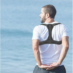 Posture Corrector for Women and Men with Underarm Pads - Adjustable Effective Comfortable Back Support Brace - Ideal for Clavicle Support and Upper Back Shoulder Neck Pain Relief 