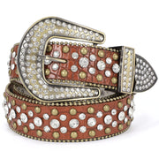 Western Cowgirl Rhinestone Belt for Jeans  Fashion Rhinestone Belt for Women Men  Ladies Bling Rhinestone Belt for Dress