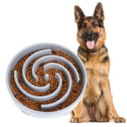 JASGOOD Slow Feeder Dogs Bowl for Large Dogs,Anti-Gulping Pet Slower Food Feeding Bowls Stop Bloat,Preventing Choking Healthy Design Dogs Bowl - JASGOOD OFFICIAL