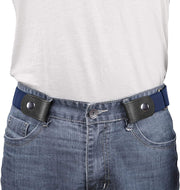 No Buckle Show Belt for Men Buckle Free Stretch Belt for Jeans Pants 1.38 Inches Wide