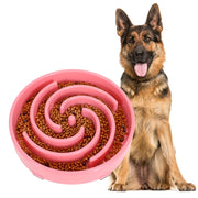 JASGOOD Slow Feeder Dogs Bowl for Large Dogs,Anti-Gulping Pet Slower Food Feeding Bowls Stop Bloat,Preventing Choking Healthy Design Dogs Bowl - JASGOOD OFFICIAL