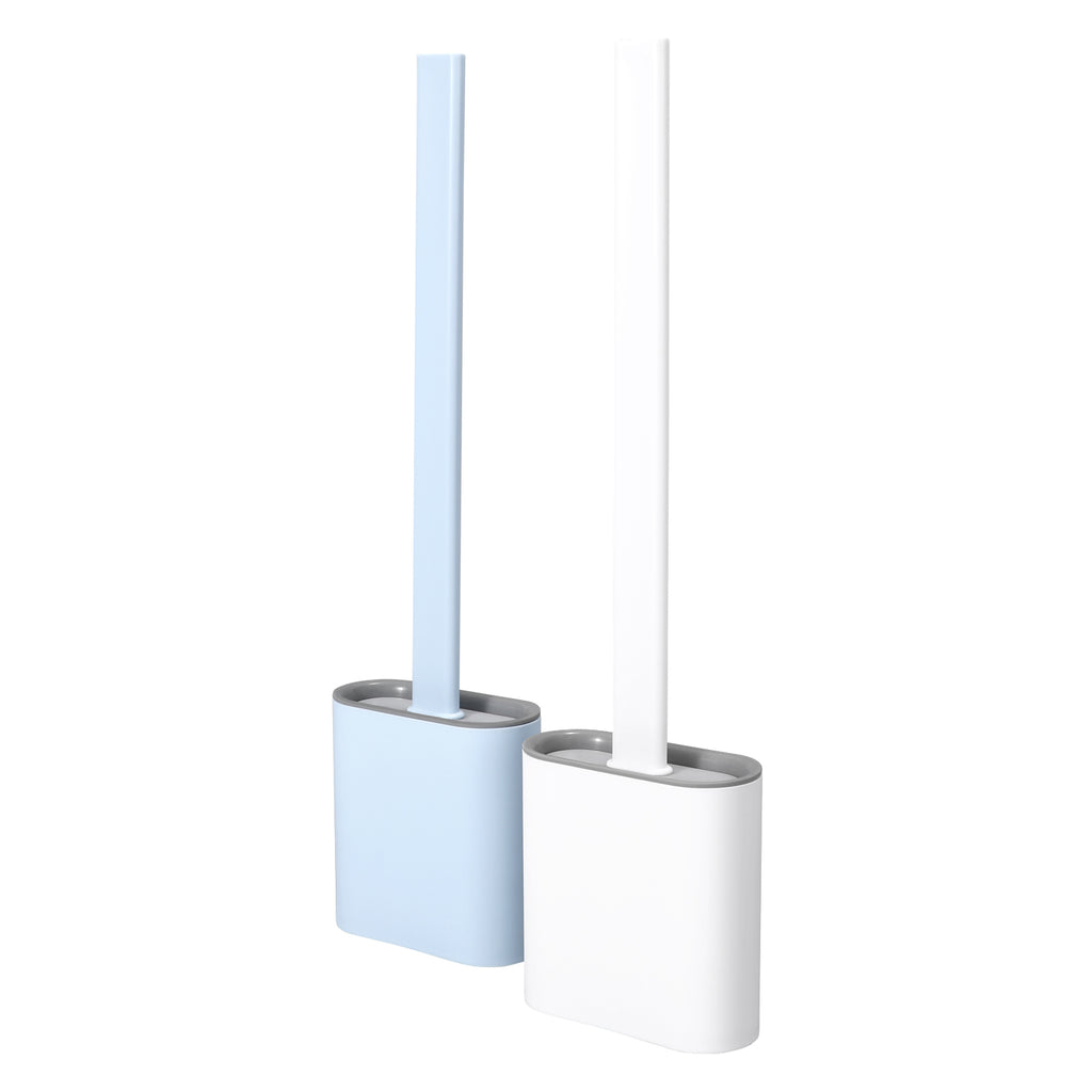 Revolutionary Silicone Flex Toilet Brush with Holder, Silicone Toilet Bowl Brush and Holder - JASGOOD OFFICIAL