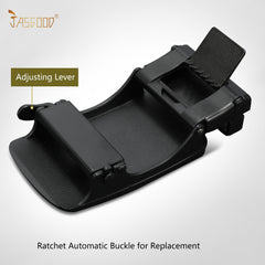 JASGOOD 40mm Automatic Ratchet Buckle, Replacement Click Buckle for 1 3/8 Slide Belt Strap