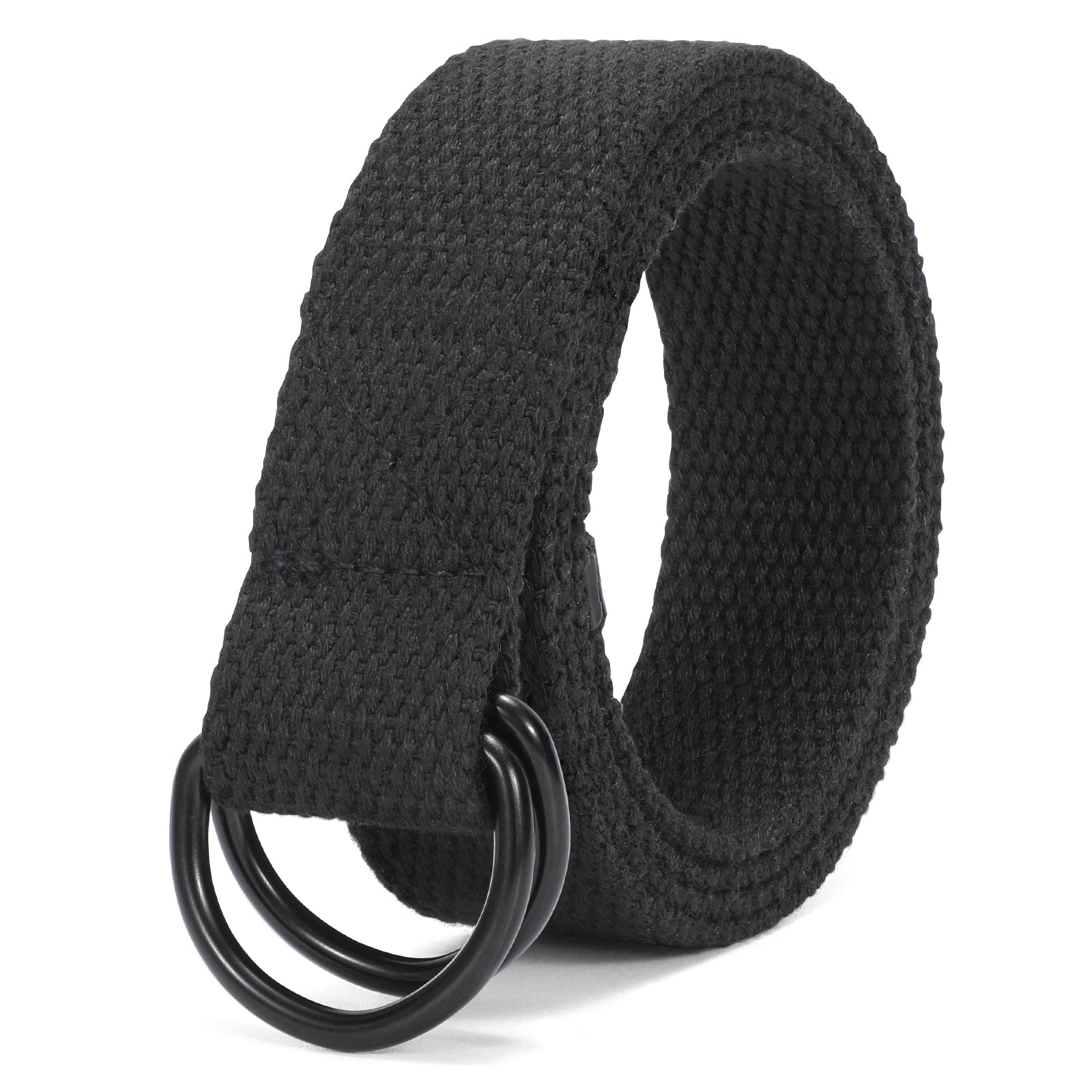 Boy's Belt JASGOOD Kids Canvas Web Belt Football Belt with Double D-ring Buckle - JASGOOD OFFICIAL