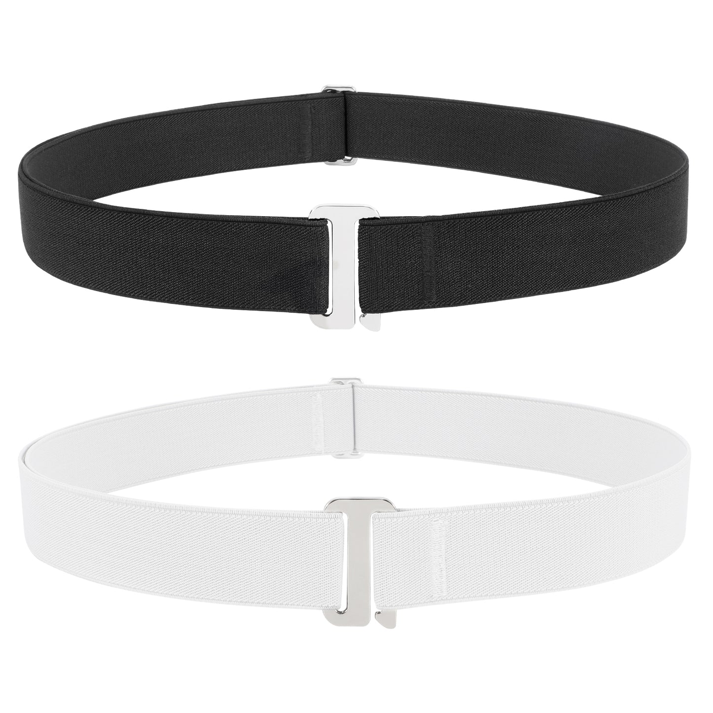 Flat Buckle Invisible Elastic Stretch Belt for Men Great Gift for Father - JASGOOD OFFICIAL