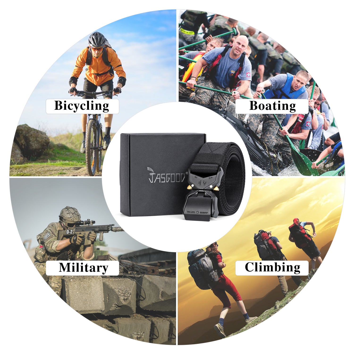 Mens Belts Men 'S Belt Army Outdoor Hunting Tactical Multi Function ...