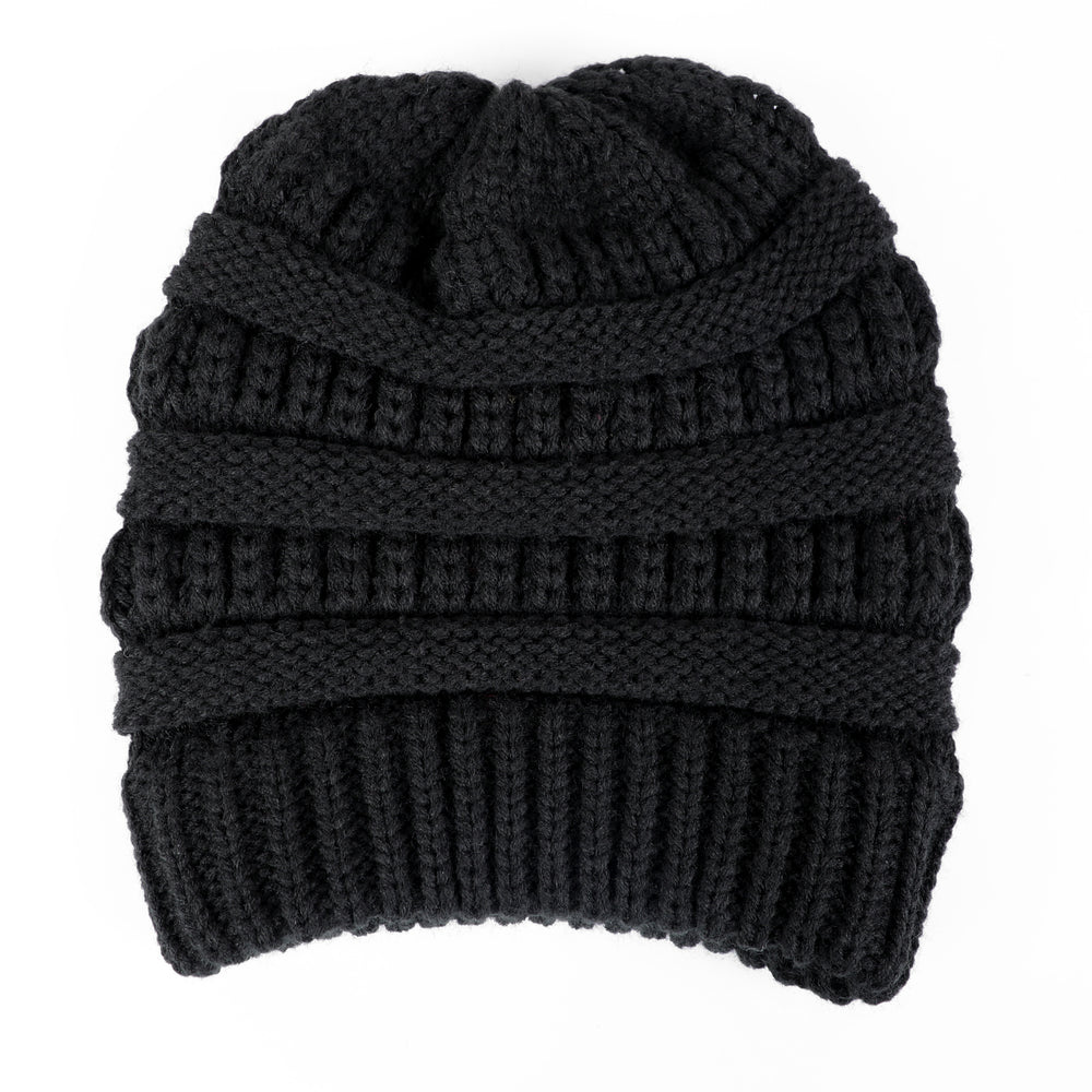 SUOSDEY Womens Trendy Winter Knit Beanie Hat Warm and Soft Skull Ski Cap for Women 