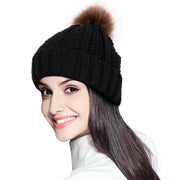 SUOSDEY Womens Trendy Winter Knit Beanie Hat Warm and Soft Skull Ski Cap for Women 