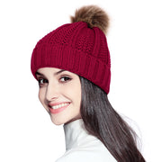 SUOSDEY Womens Trendy Winter Knit Beanie Hat Warm and Soft Skull Ski Cap for Women 